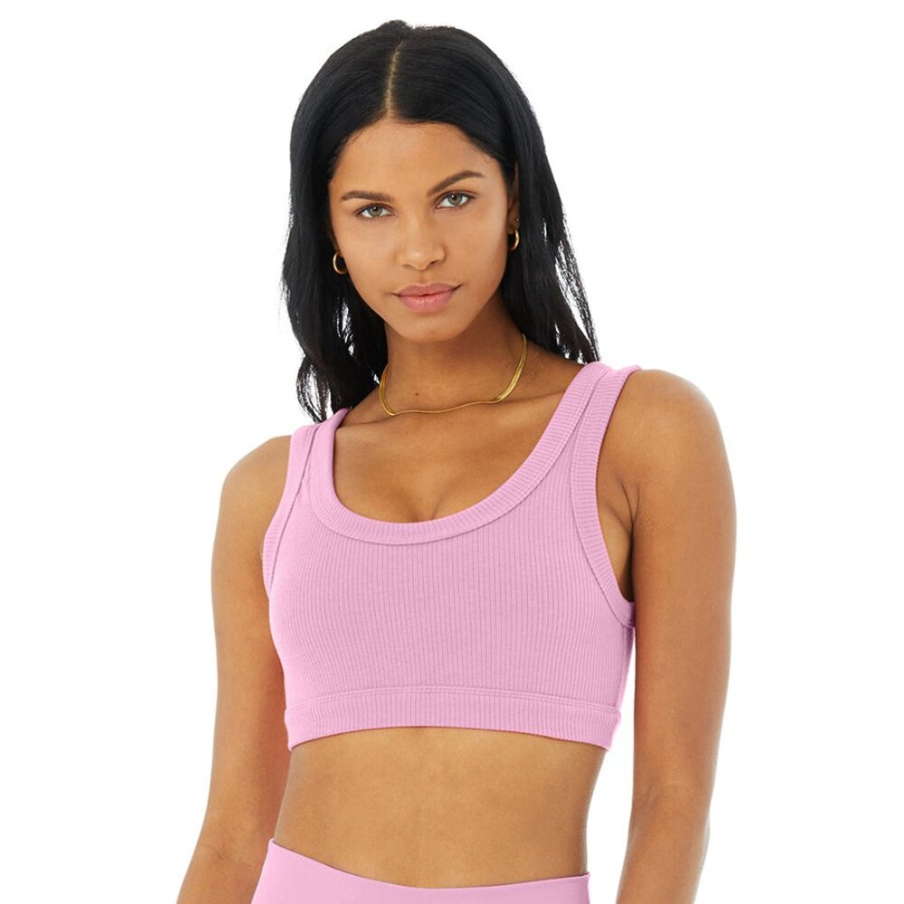 Alo Wellness Bra - Pink Lavender